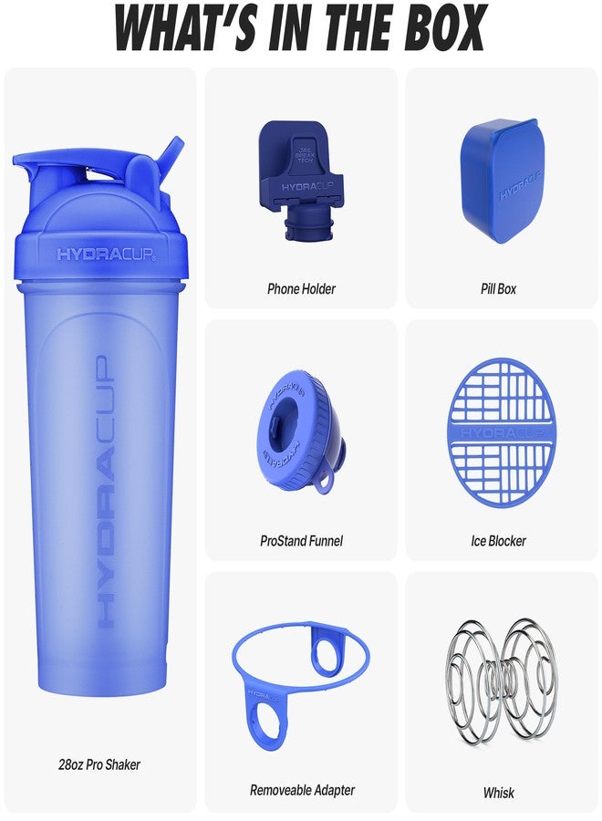 Hydra Cup JailBreak Bottle (1st Generation) - Free Your Shaker | Use as Tripod to Watch & Record Content | Mixes Shakes | Includes Phone Clip, Pill Container, Funnel, Shaker Bottle & Dual Mixers - Image 2